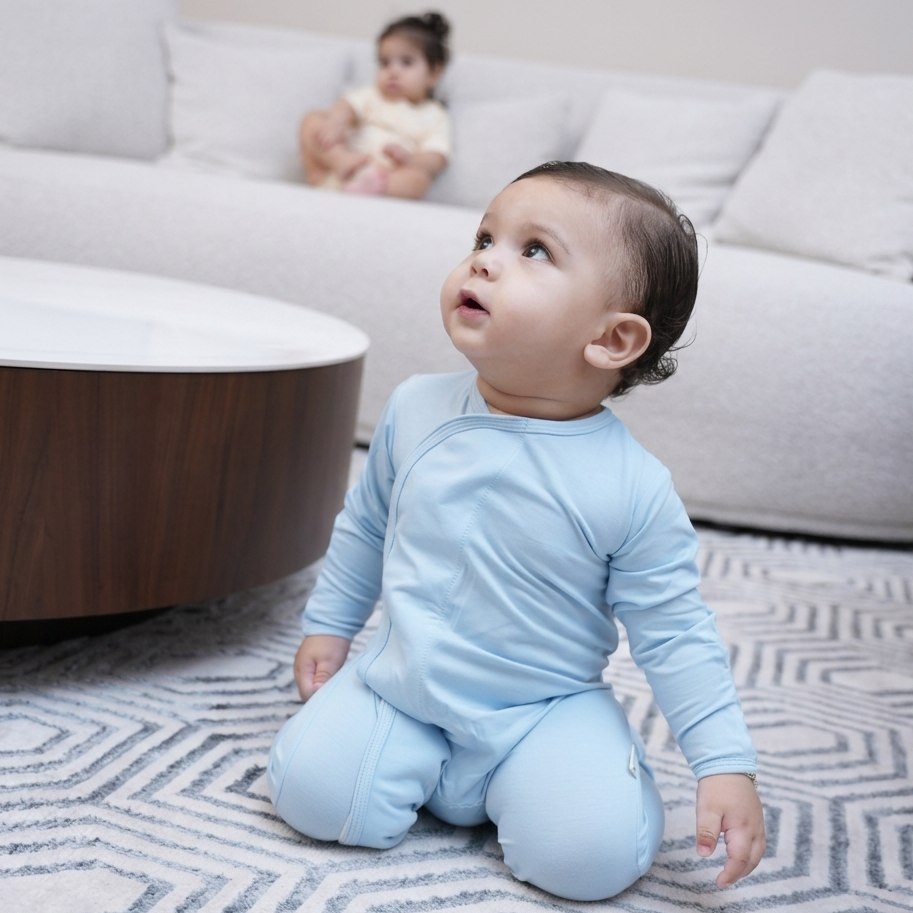 رومبر النوم بالأزرق السماوي