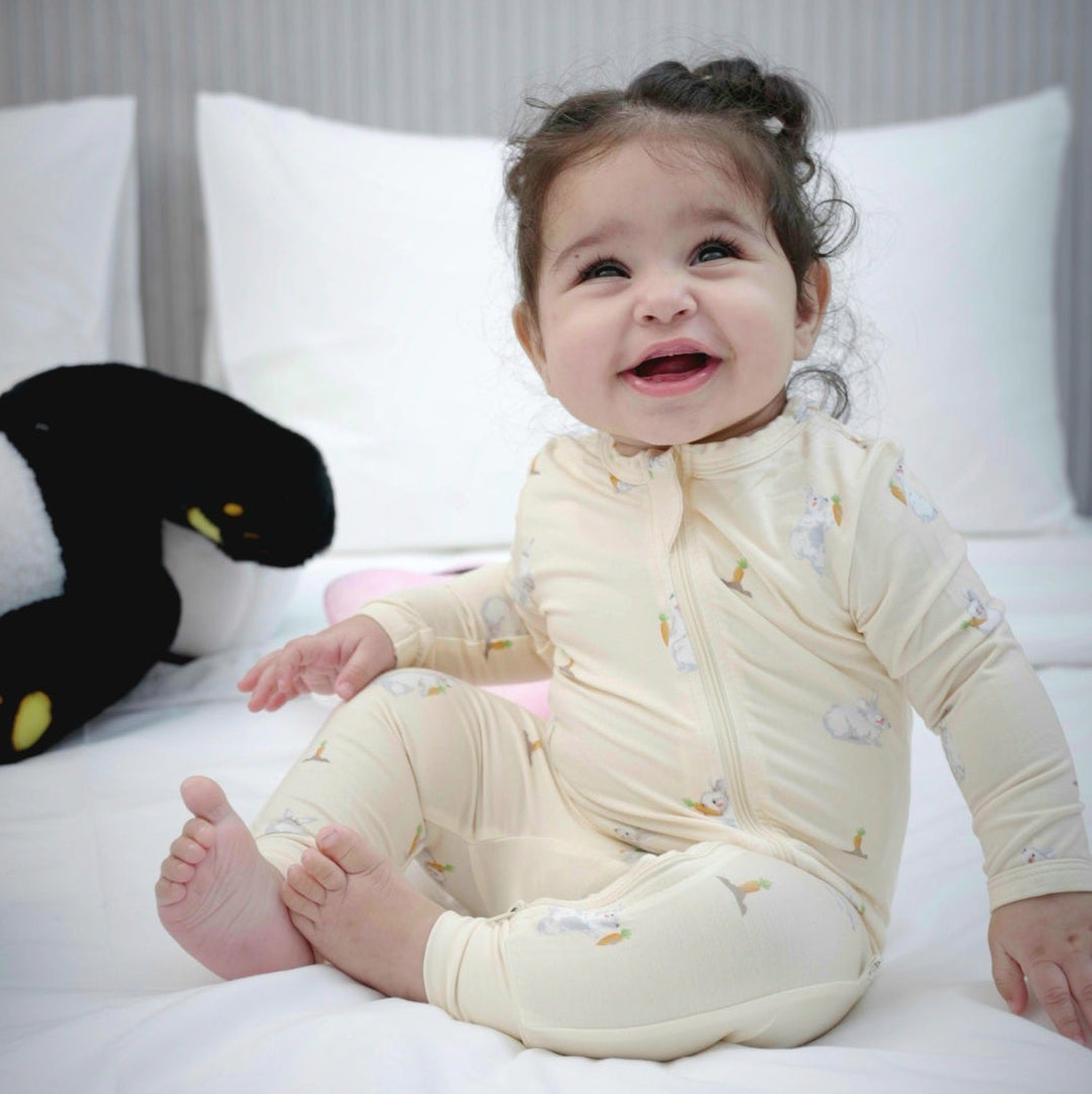 Sky Blue Sleep Romper