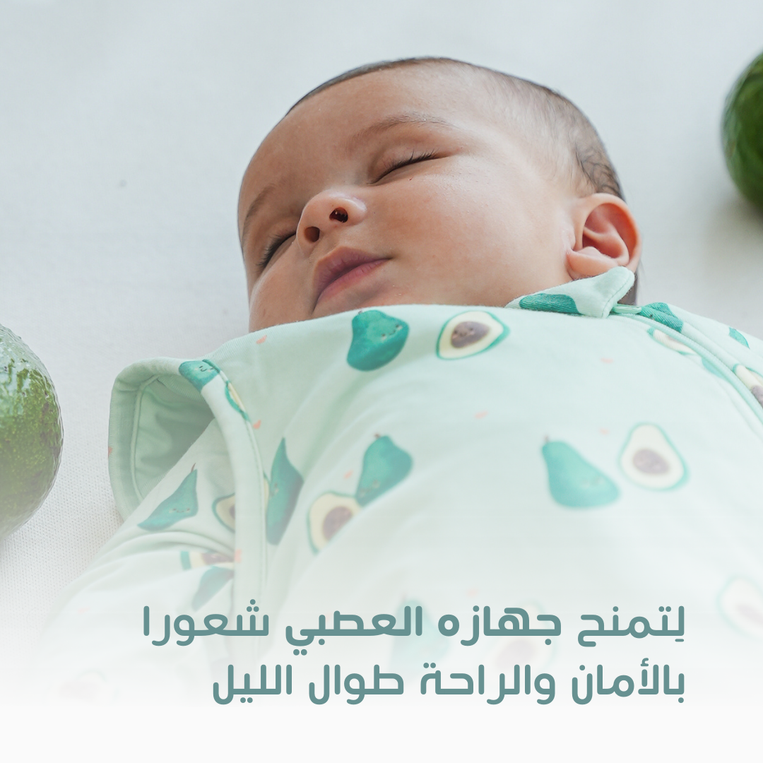 Sleeping Bag - Avocado Design